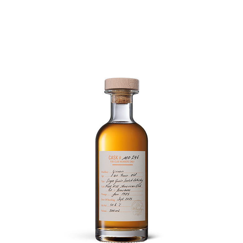 Girvan 40 Year Old Single Cask MD246 - Cask Strength