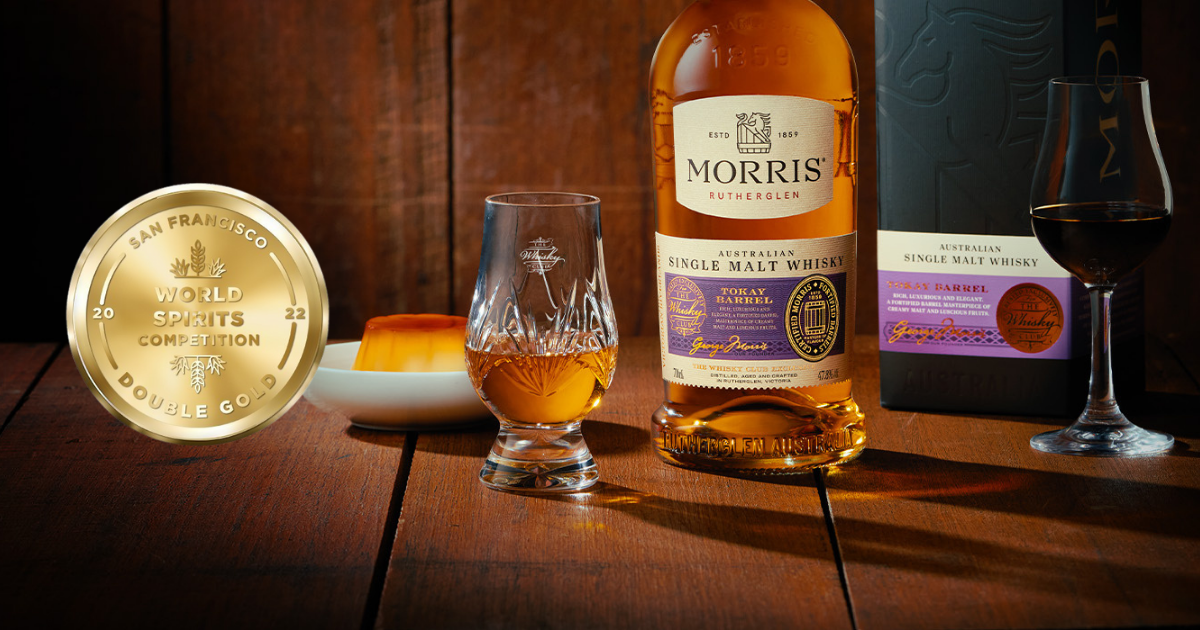Our Morris Tokay Barrel Lands a Double Gold