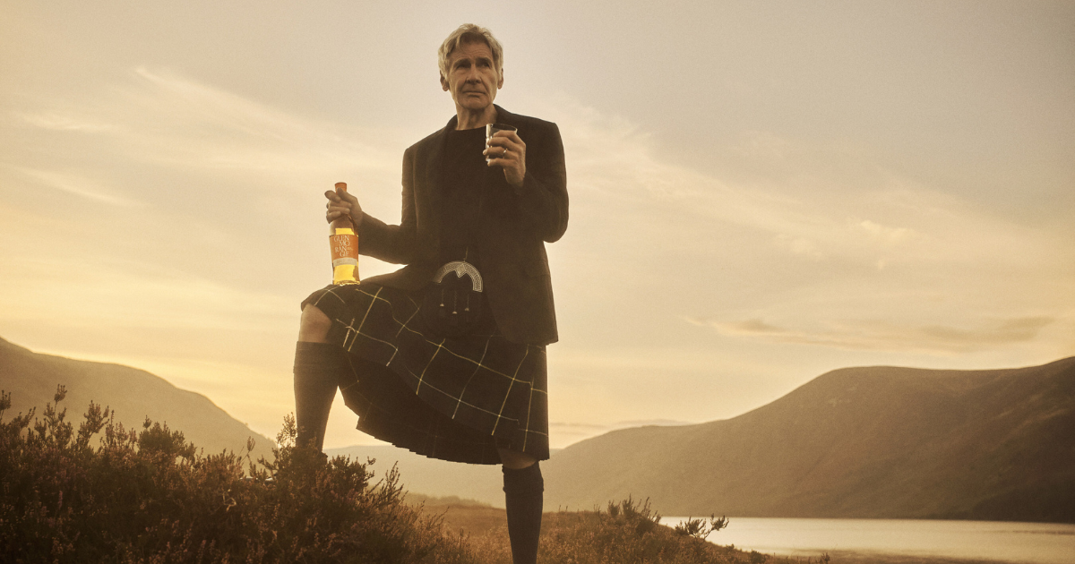 Harrison Ford is the new face of Glenmorangie