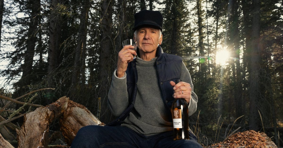 Harrison Ford launches new whisky with Glenmorangie