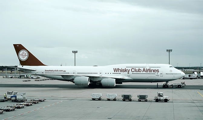 Whisky Club Airlines Is Ready For Boarding