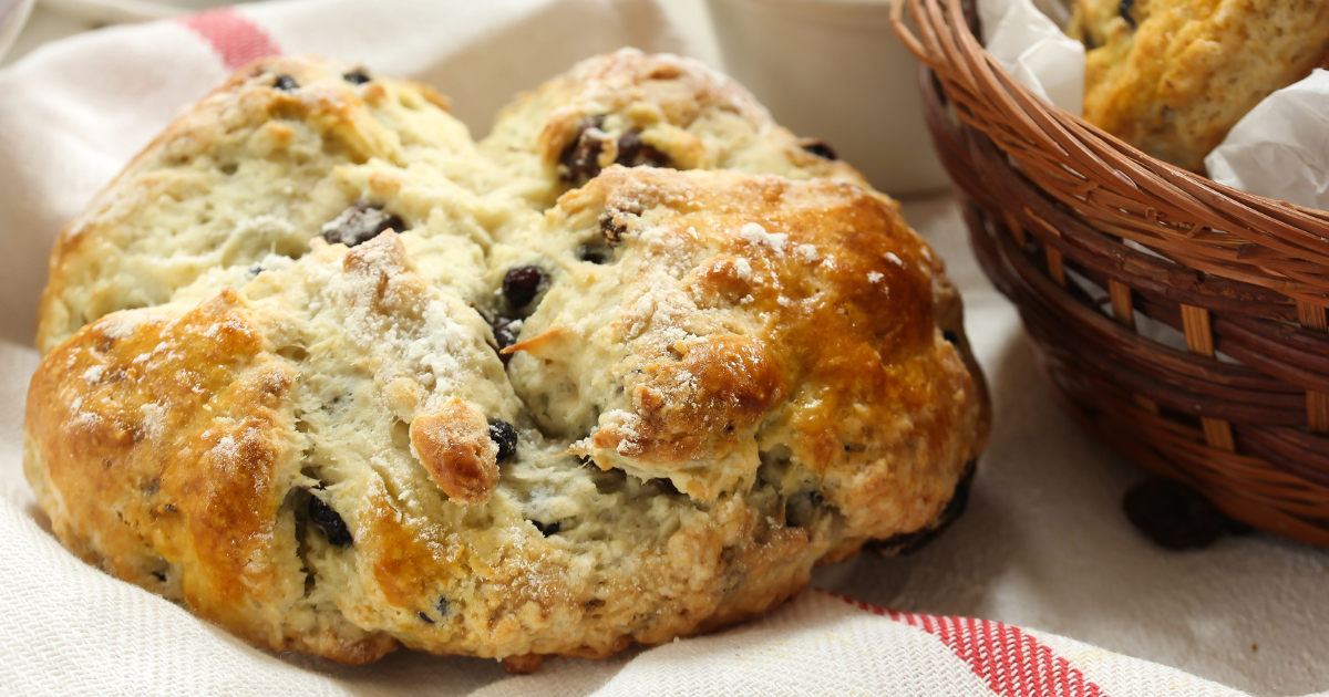 Easy peasy Irish Soda Bread and Whiskey Butter for Saint Patrick's Day