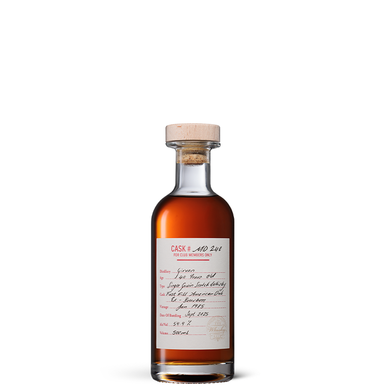 Girvan 40 Year Old Single Cask MD240 - Cask Strength