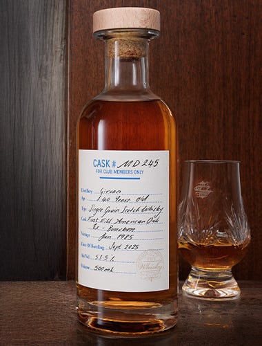 Girvan 40 Year Old Single Cask MD245 - Cask Strength