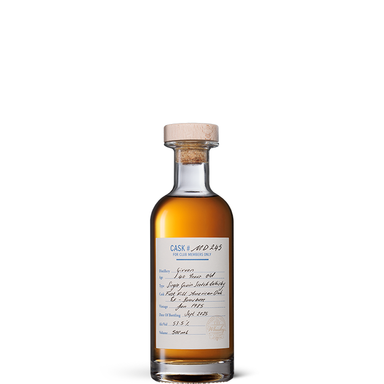 Girvan 40 Year Old Single Cask MD245 - Cask Strength