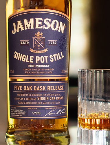 Jameson Single Pot Still - Five Oak Cask Release