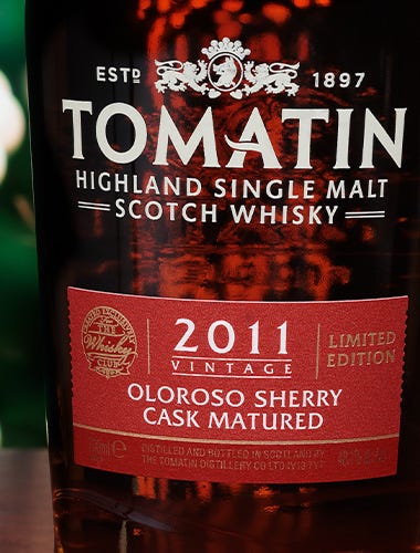 Tomatin 2011 Vintage Oloroso Sherry Cask Matured