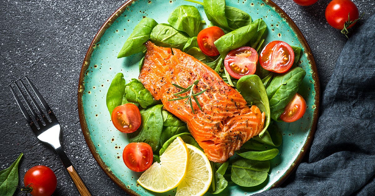 Roasted Salmon Fillets with Irish Whiskey