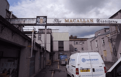 The Macallan distillery