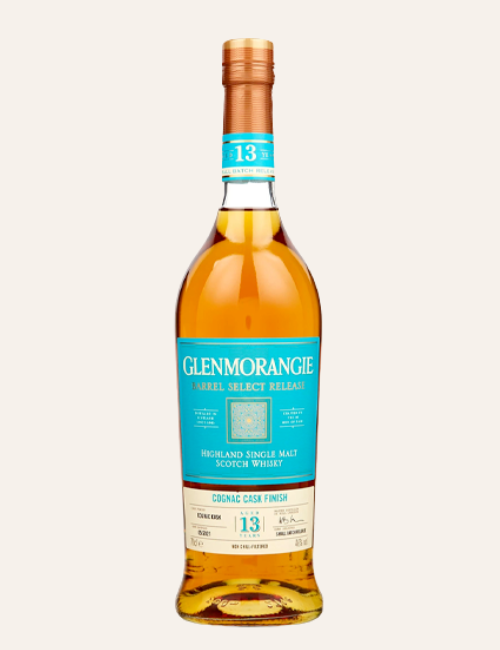 a bottle of Glenmorangie Barrel Select Release 13 Year Old