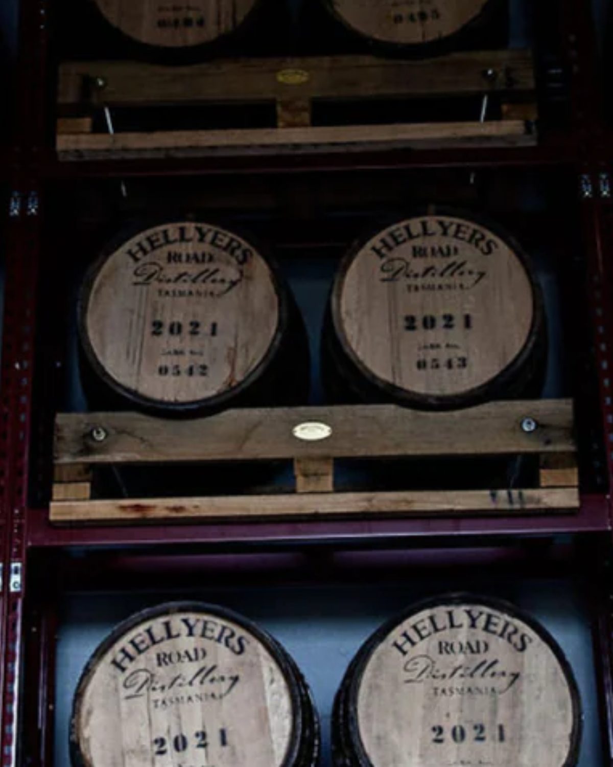 Inside Hellyers Road bond store 
