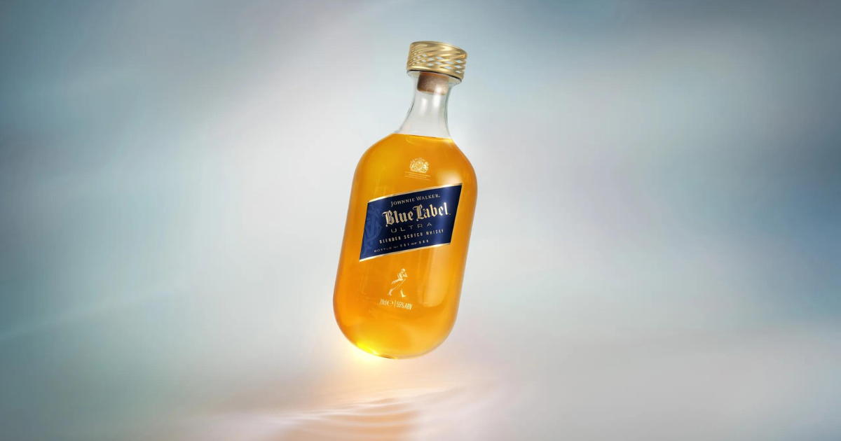 Johnnie Walker Unveils the Brand’s Lightest Whisky Bottle