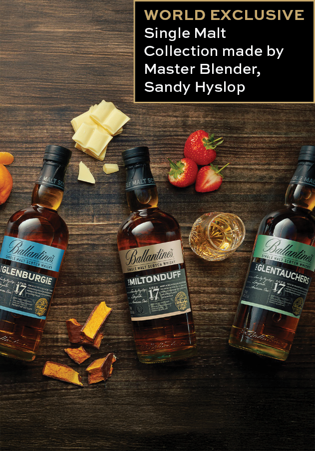 Ballantines Single Malt Collection by Sandy Hyslop - The Whisky Club